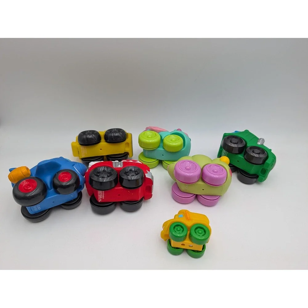 Playskool Tonka Wheel Pals Chuck Friends Toy Vehicle Lot of 8